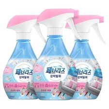 페브리즈 섬유탈취제 은은한 꽃향 본품, 360ml, 3개